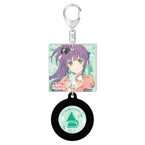 『ラブライブ!蓮ノ空女学院スクールアイドルクラブ』描き下ろしジャケット風レコードキーホルダー 乙宗梢